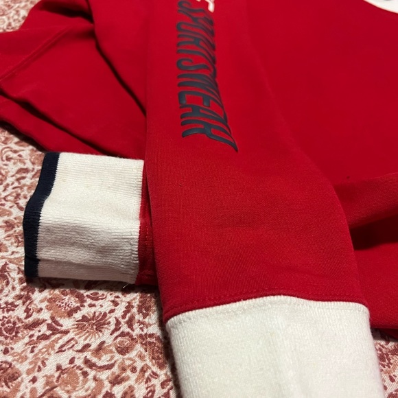 Red Nike Crop Sweater - Picture 7 of 15